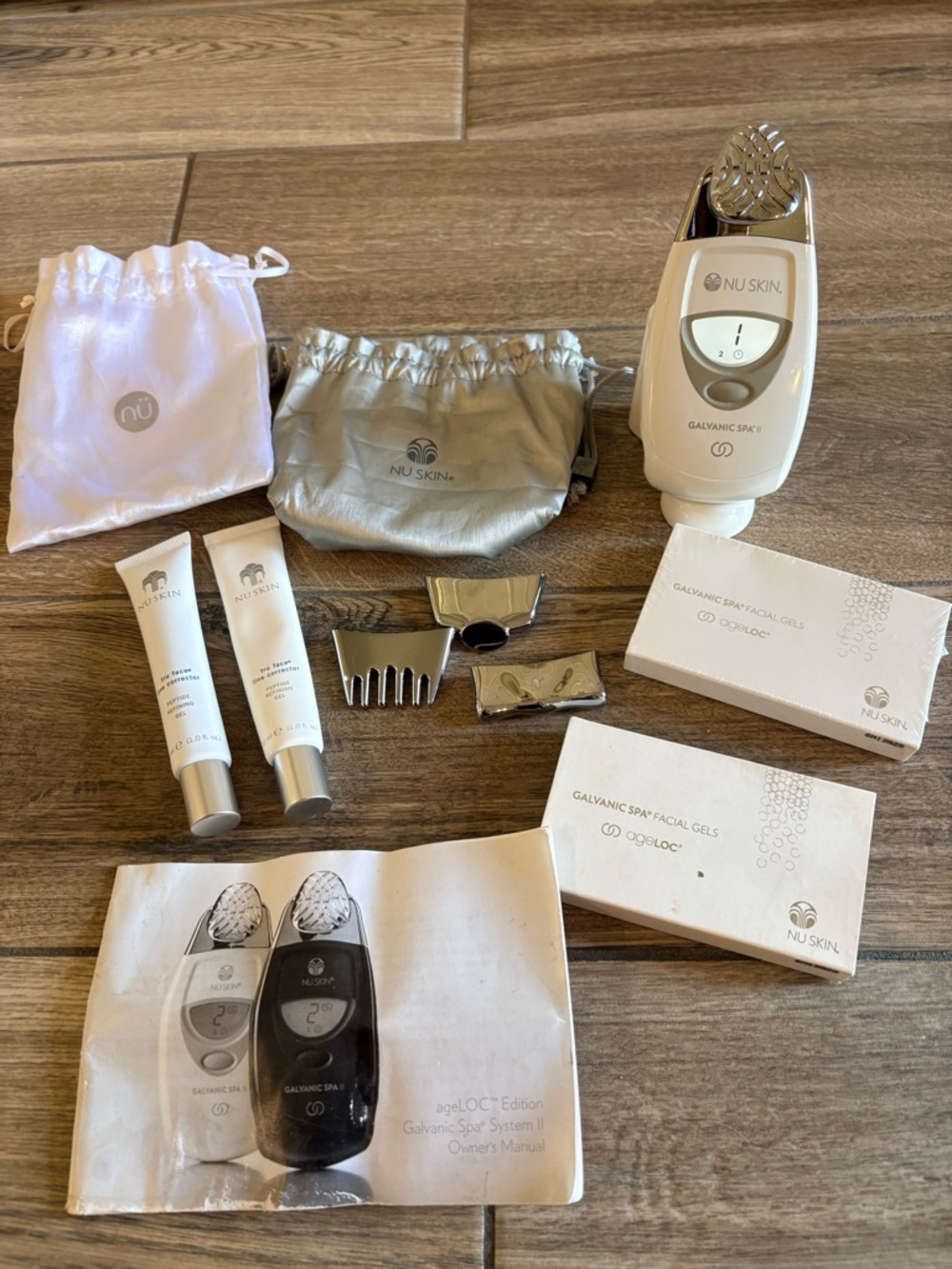 Nu Skin Galvanic Spa II Set with Accessories